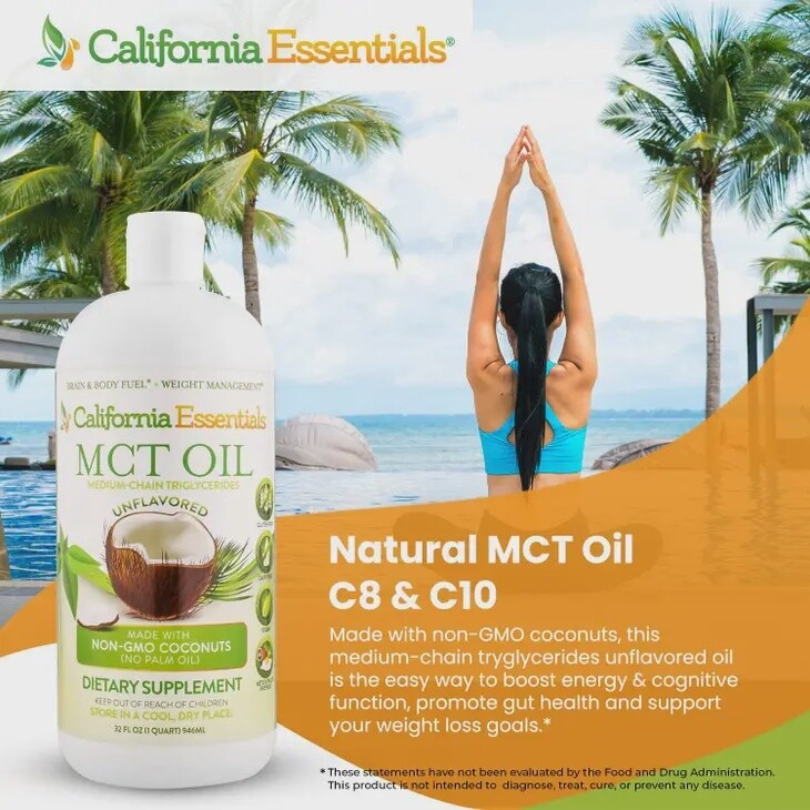 California Essentials MCT Oil 32oz
