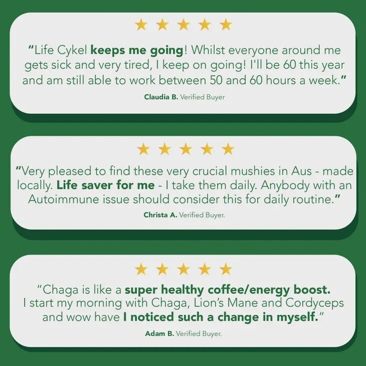 Life Cykel Chaga + Liquid Double Extract 4oz