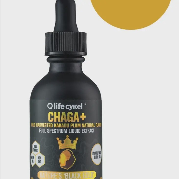 Life Cykel Chaga + Liquid Double Extract 4oz