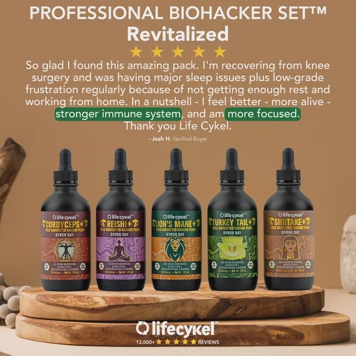 Life Cykel Biohacker set 4oz