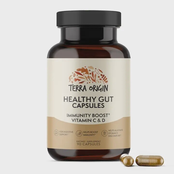 Terra Origins Healthy Gut Capsules  Immunity Boost