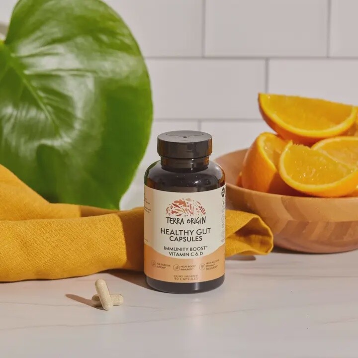 Terra Origins Healthy Gut Capsules  Immunity Boost
