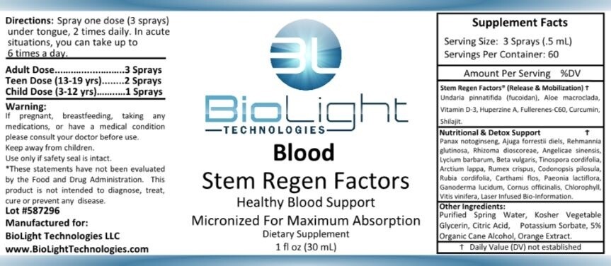 Biolight Blood Stem Regen Factors