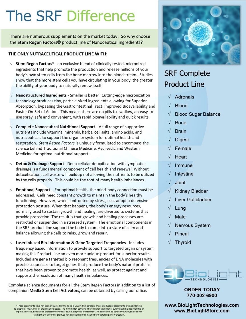 Biolight Blood Stem Regen Factors