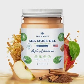 True Sea Moss Sea Moss Gel Apple and Cinnamon