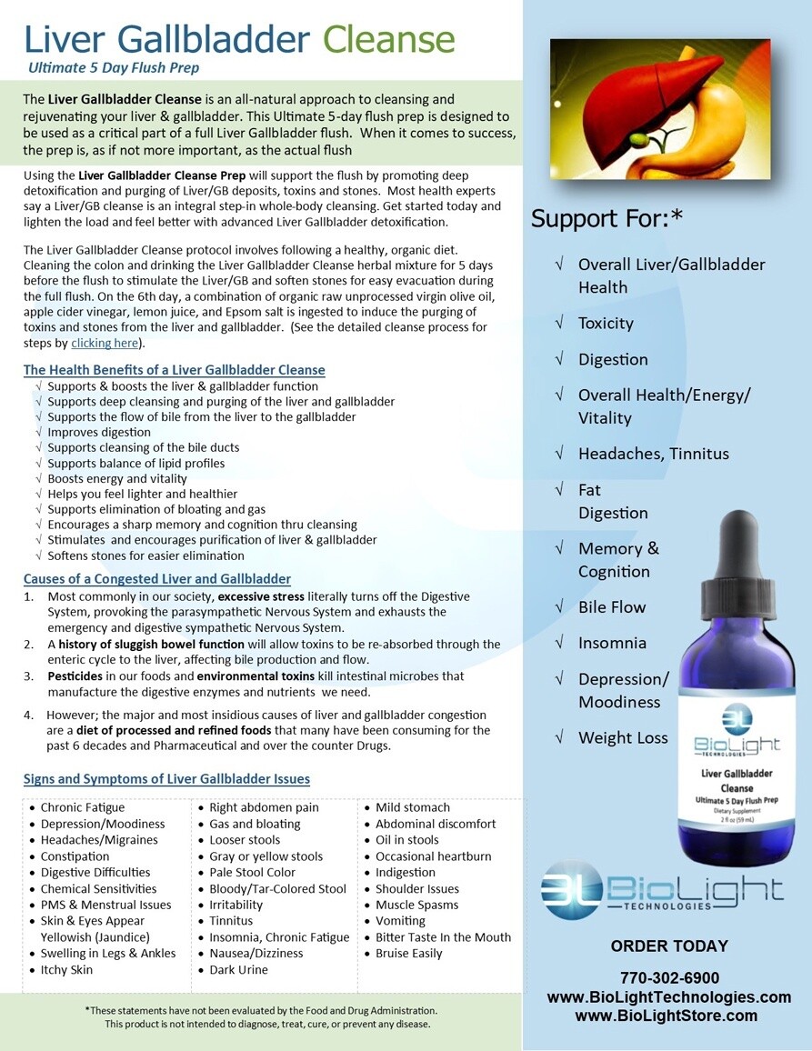 Liver Gallbladder Cleanse