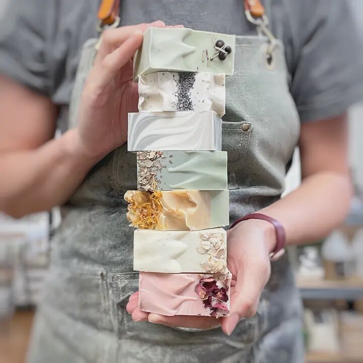 Cosh All Natural Vegan Soap Lavender Rose