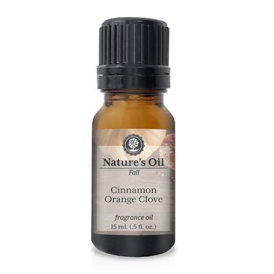 Nature&#39;s Oil Cinnamon Orange Clove Fragrance Oil .5oz