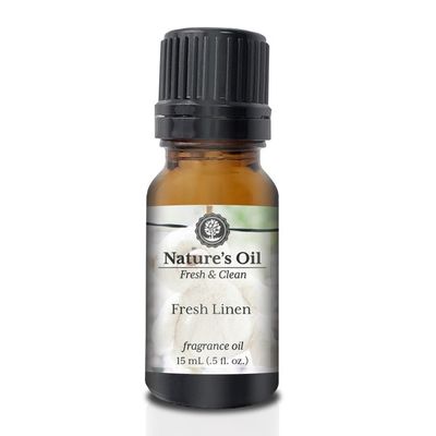 Nature&#39;s Oil Fresh Linen Fragrance Oil .5oz