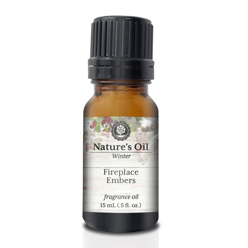 Nature&#39;s Oil Fireplace Ember Fragrance Oil .5oz