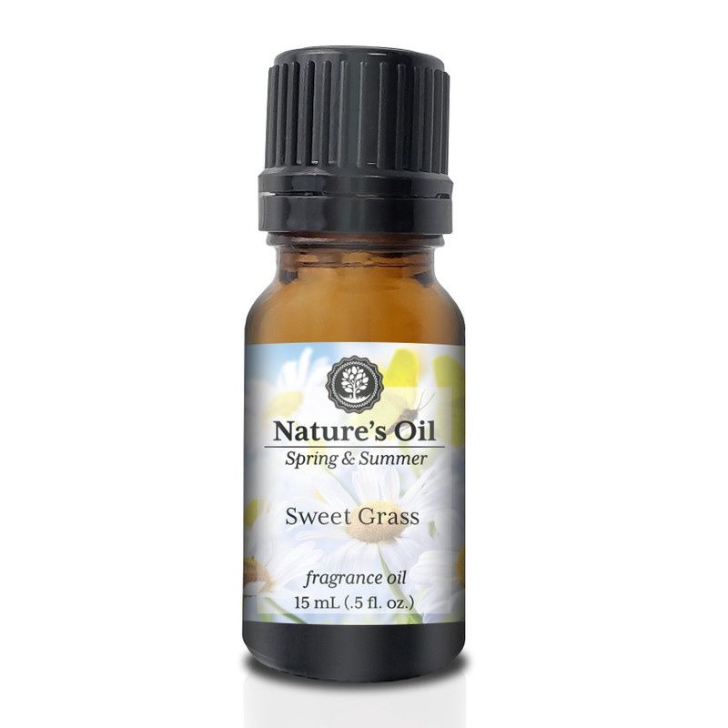 Nature&#39;s Oil Sweet Grass Fragrance Oils .5oz