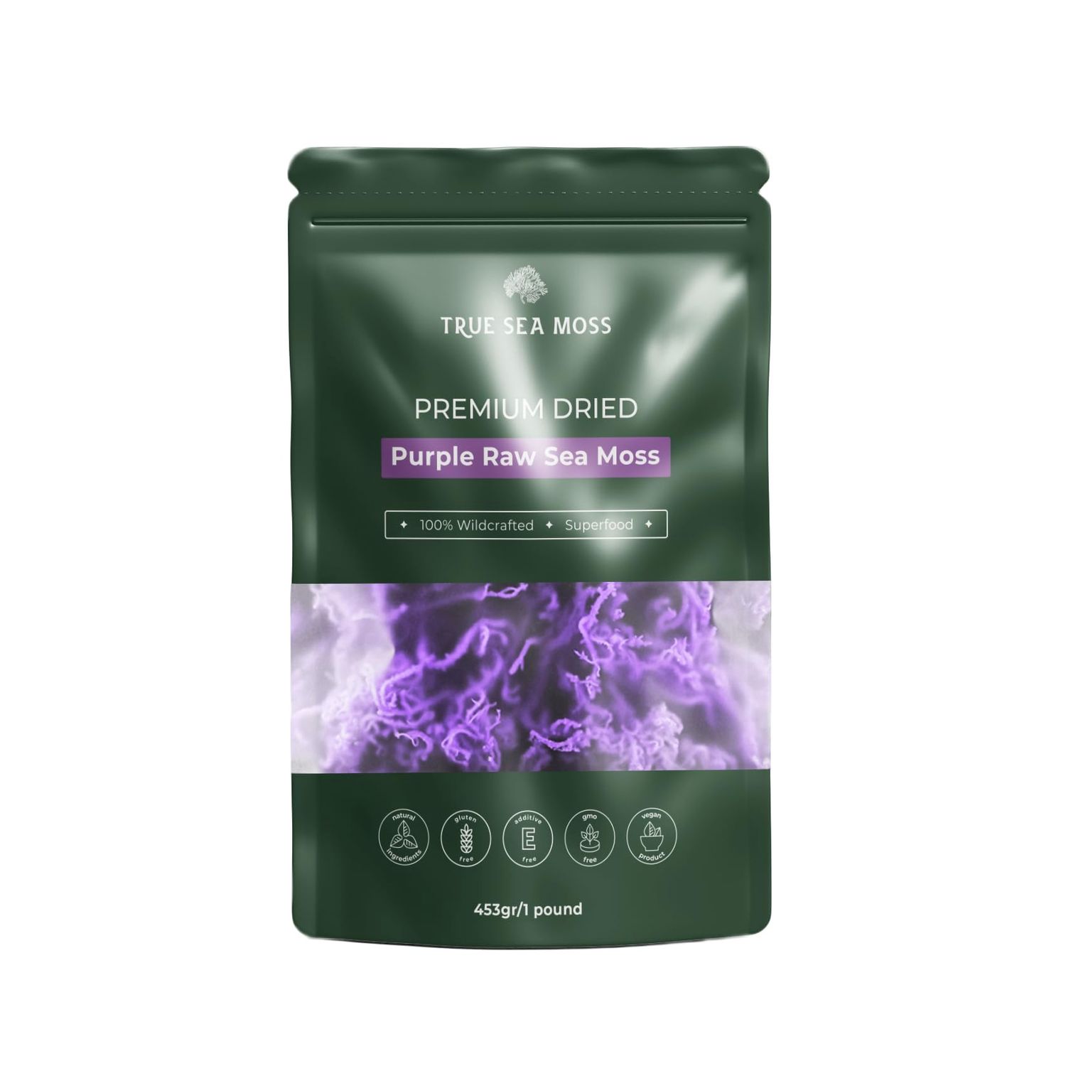 True Sea Moss Premium Purple Dried Sea Moss
