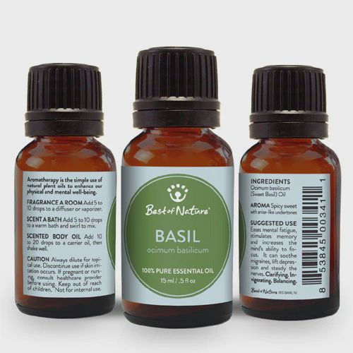 Best of Nature Basil Essential Oil