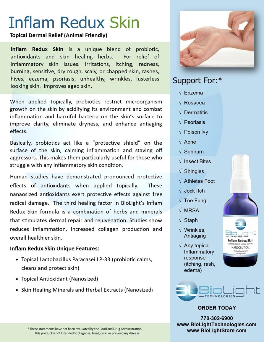 Biolight Inflam Redux Skin