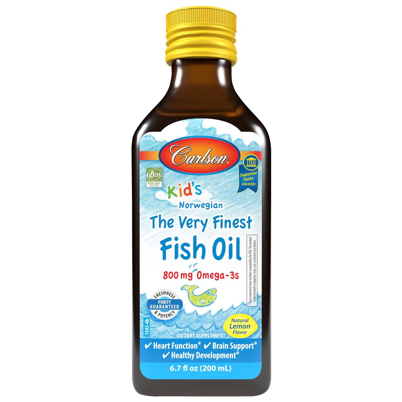 Carlson Kids The Very Finest Fish Oil Omega 3s