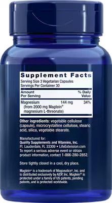 Life Extension Neuro-Mag Magnesium L Threonate