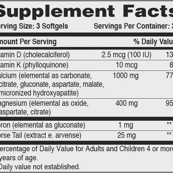 HTN Calcium Magnesium Vit. D3&amp;K