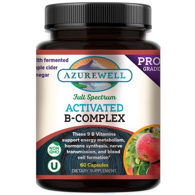 AzureWell Activated B-Complex, Full-Spectrum