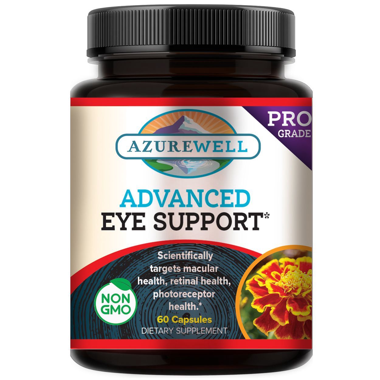 AzureWell Advanced Eye Support - 60 caps