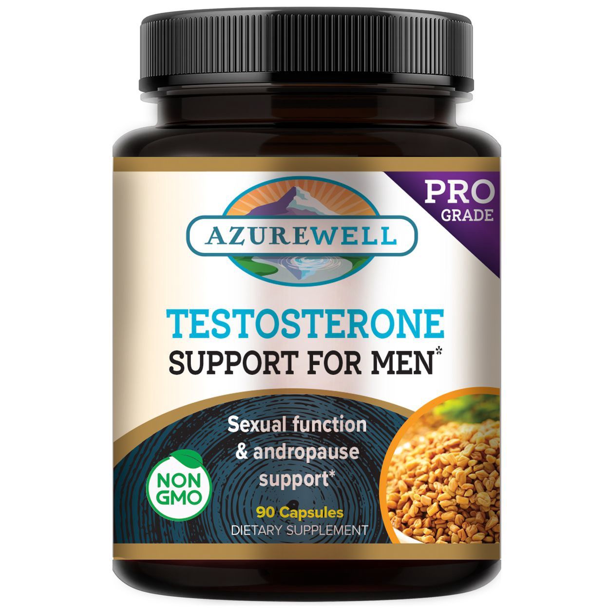 AzureWell Testosterone Support for Men