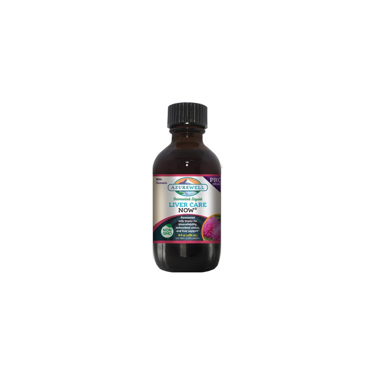 AzureWell Liver Care Now, Fermented, Liquid