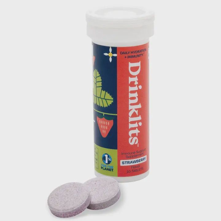 Drinklits Immunity Tablets: Strawberry Daily Immune Support