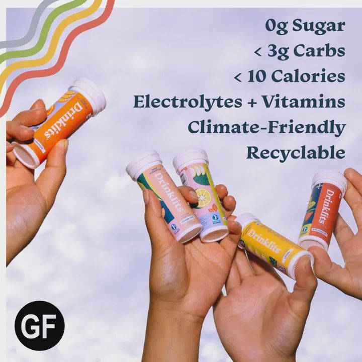 Drinklits Hydration Tablets: Natural Orange Electrolytes