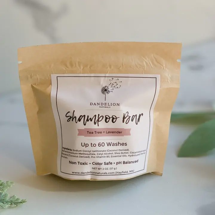 Shampoo Bar | Tea Tree Lavender | Packaged
