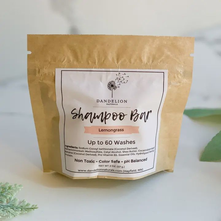Shampoo Bar | Lemongrass | Packaged