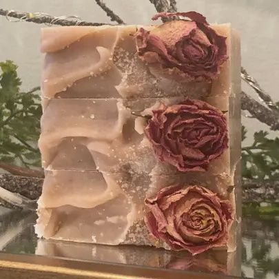 Sandalwood Rose Bar Soap | Maine Made