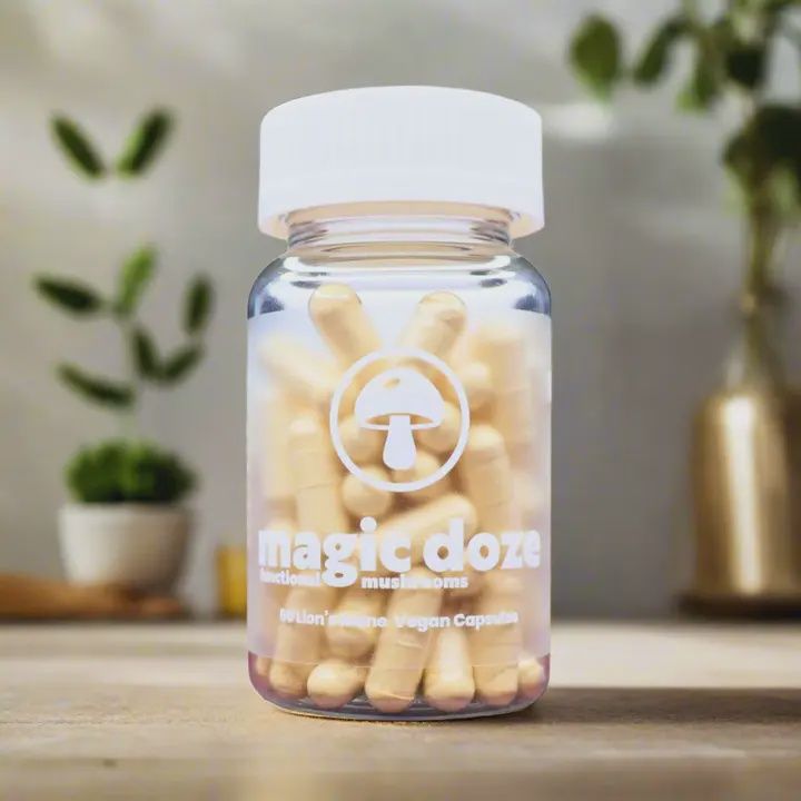 Lion&#39;s Mane Capsules - Brain Food By Magic Doze™