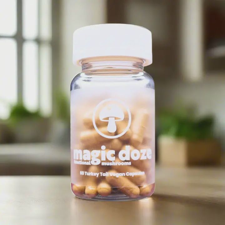 Turkey Tail Mushroom Capsules - Shield By Magic Doze™