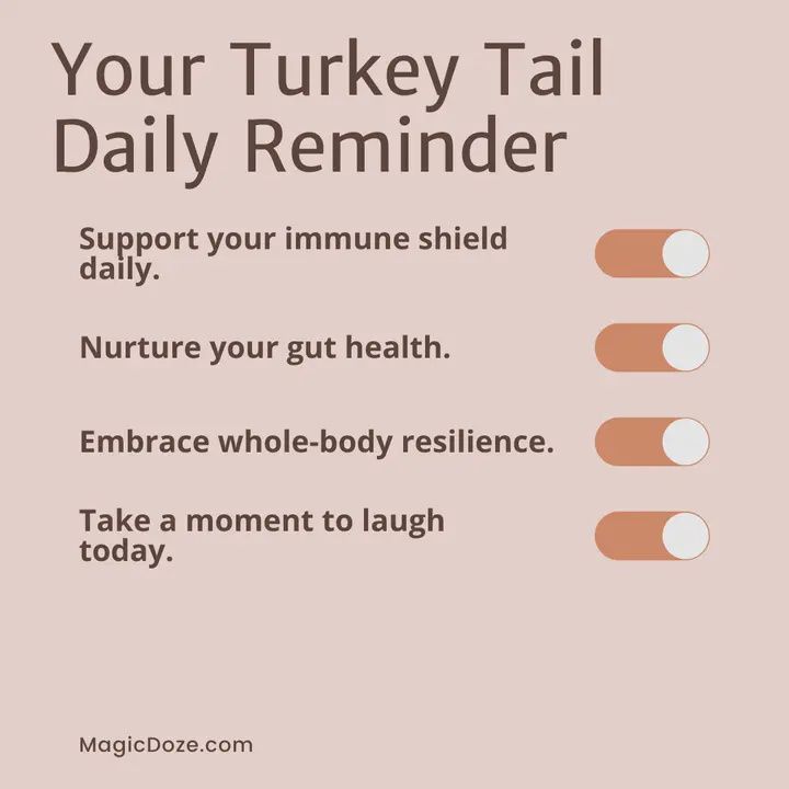 Turkey Tail Mushroom Capsules - Shield By Magic Doze™