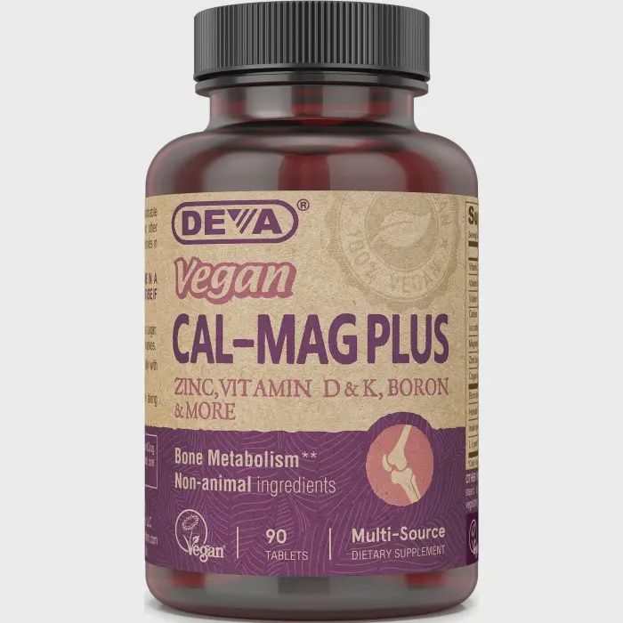 Deva Nutrition Vegan Calcium-Magnesium Plus