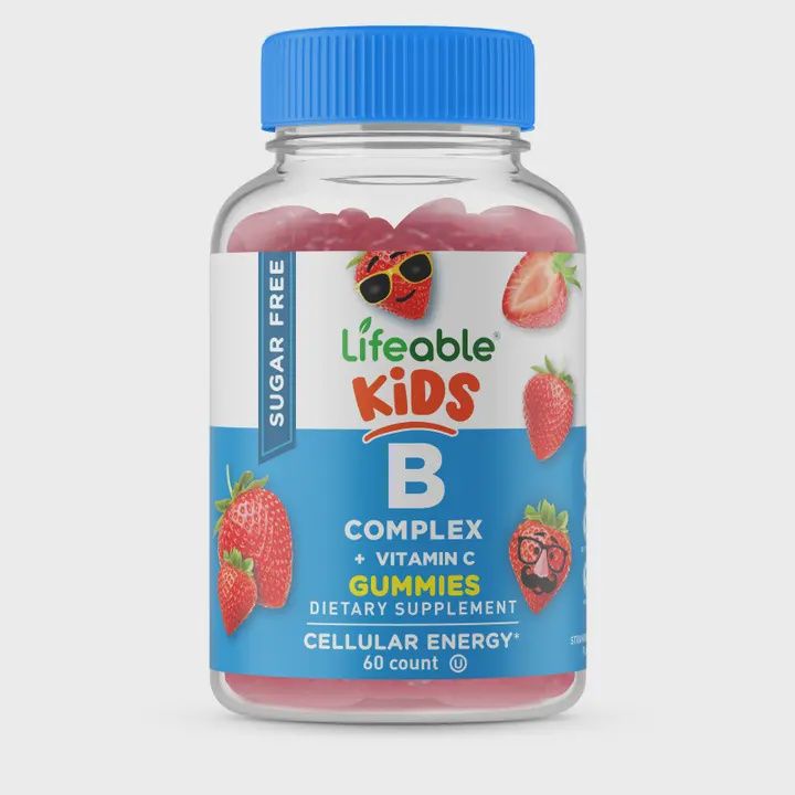 Sugar Free B Complex + Vitamin C For Kids Gummies