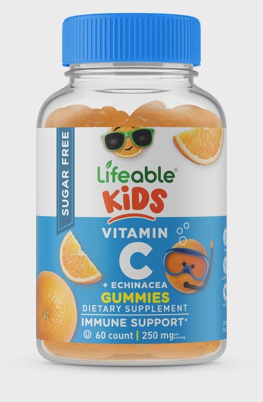 Sugar Free Vitamin C For Kids 250 Mg Gummies