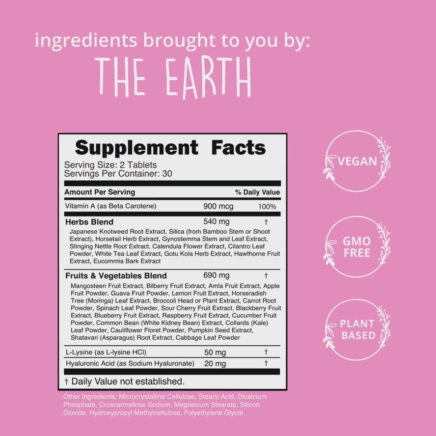 Vegan Collagen Builder w/ Hyaluronic Acid
