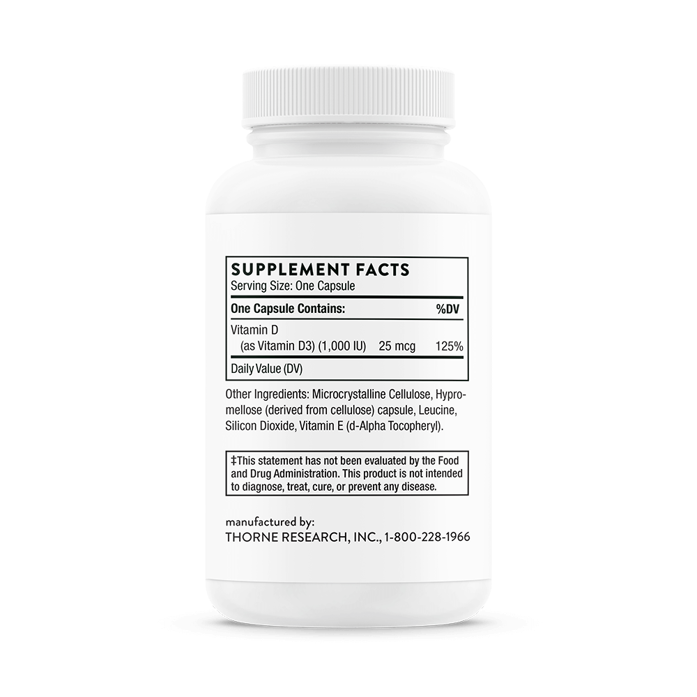Thorne Vitamin D-1,000