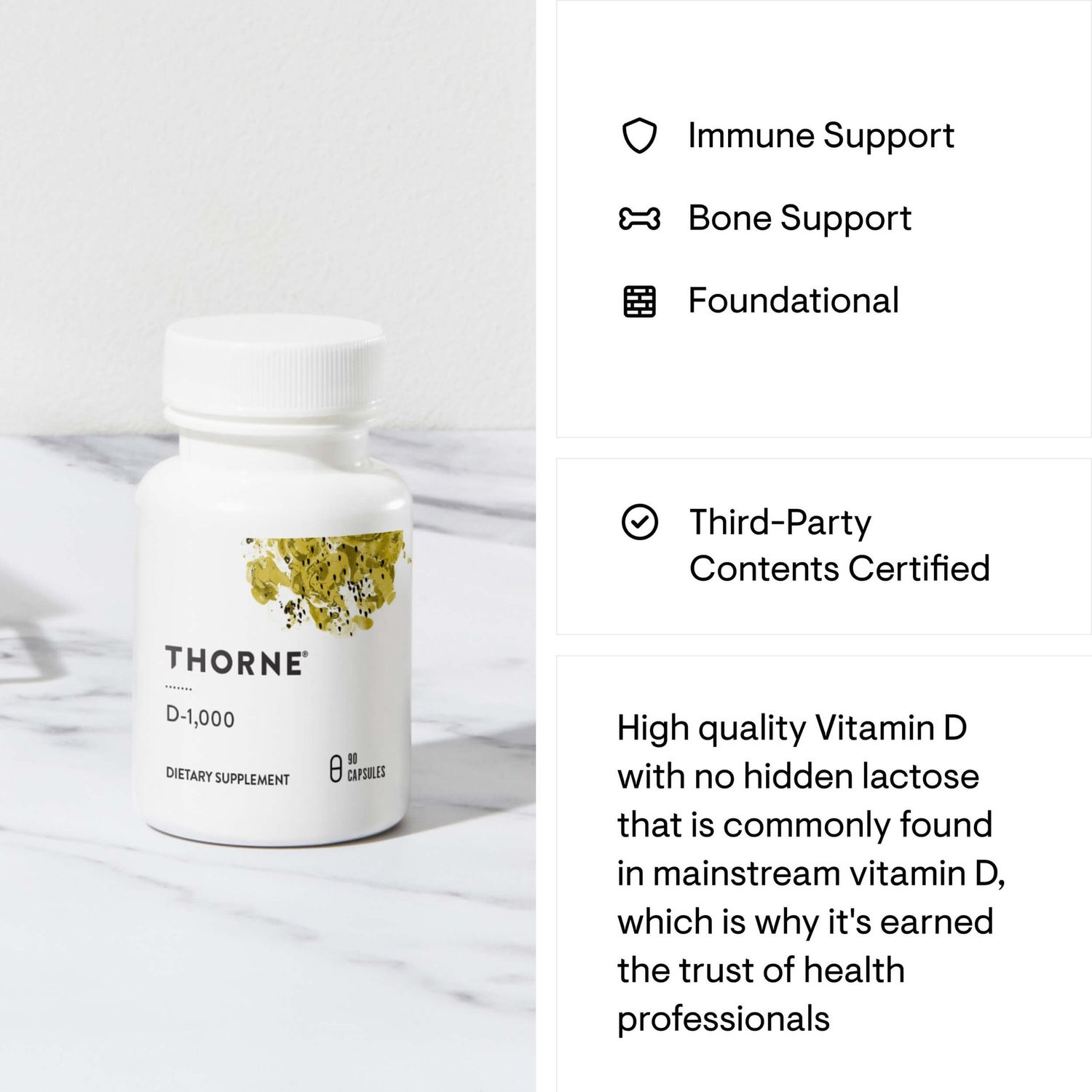 Thorne Vitamin D-1,000