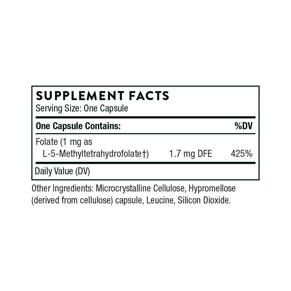 Thorne 5-MTHF 1 mg