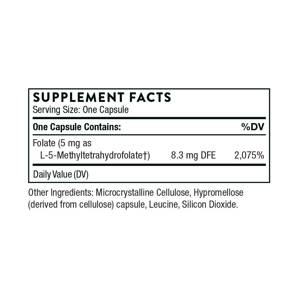 Thorne 5-MTHF 5 mg