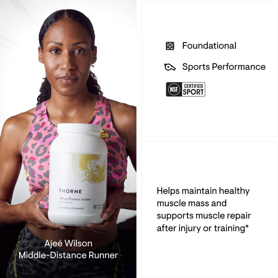 Thorne Whey Protein Isolate - Vanilla