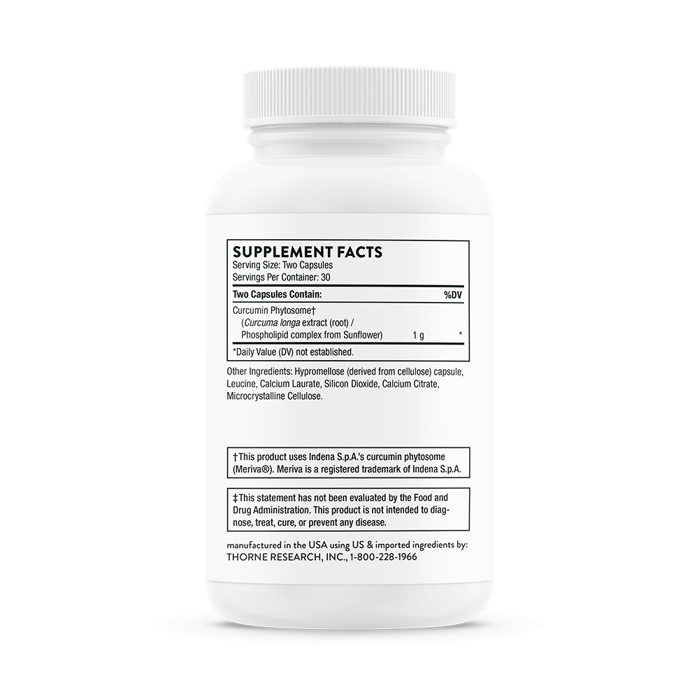 Thorne Curcumin Phytosome