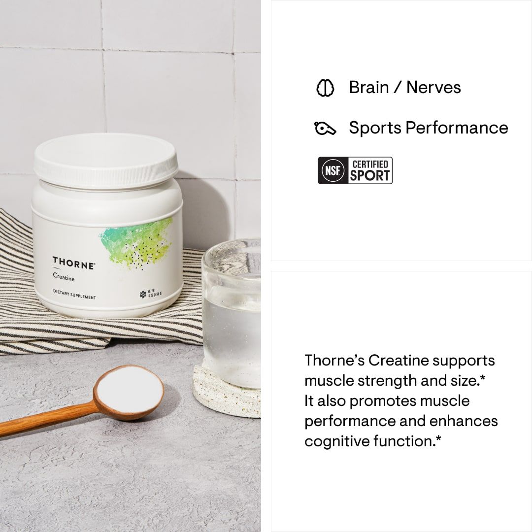 Thorne Creatine - 90 Servings or 180 servings