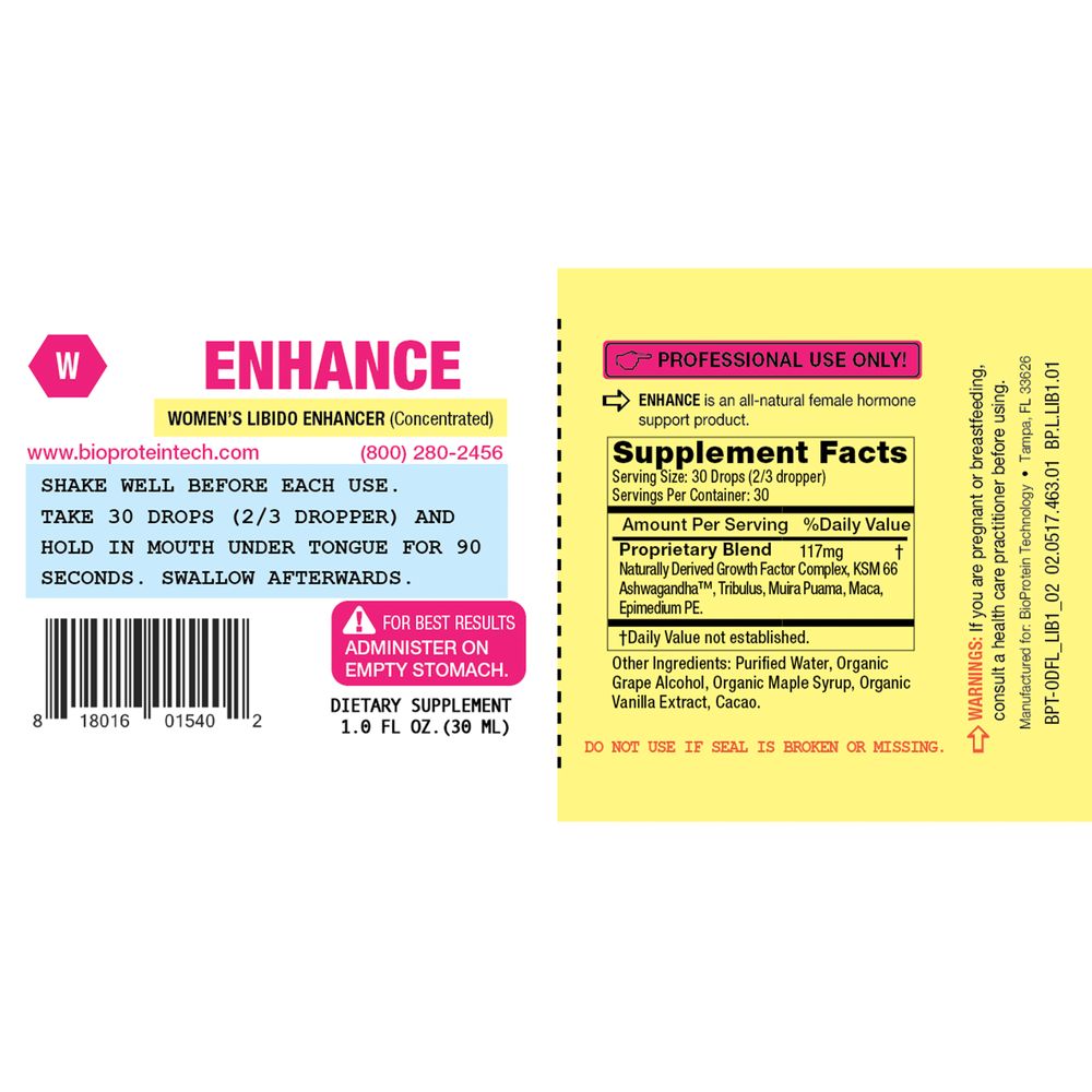 BioProtein Technology Enhance - Womens Libido Enhancer
