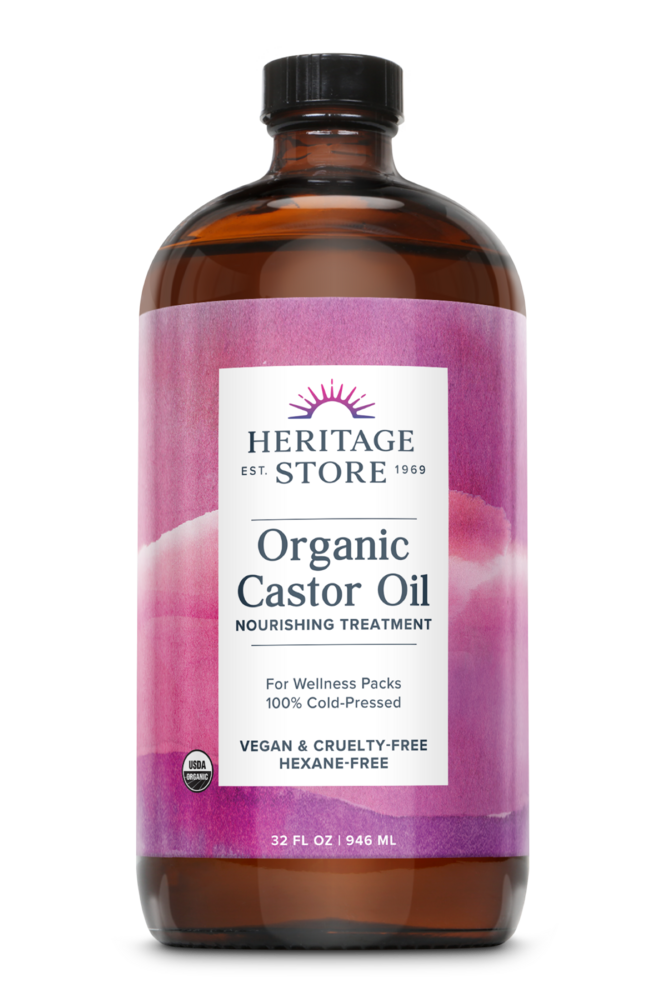 Heritage Store Organic Castor Oil