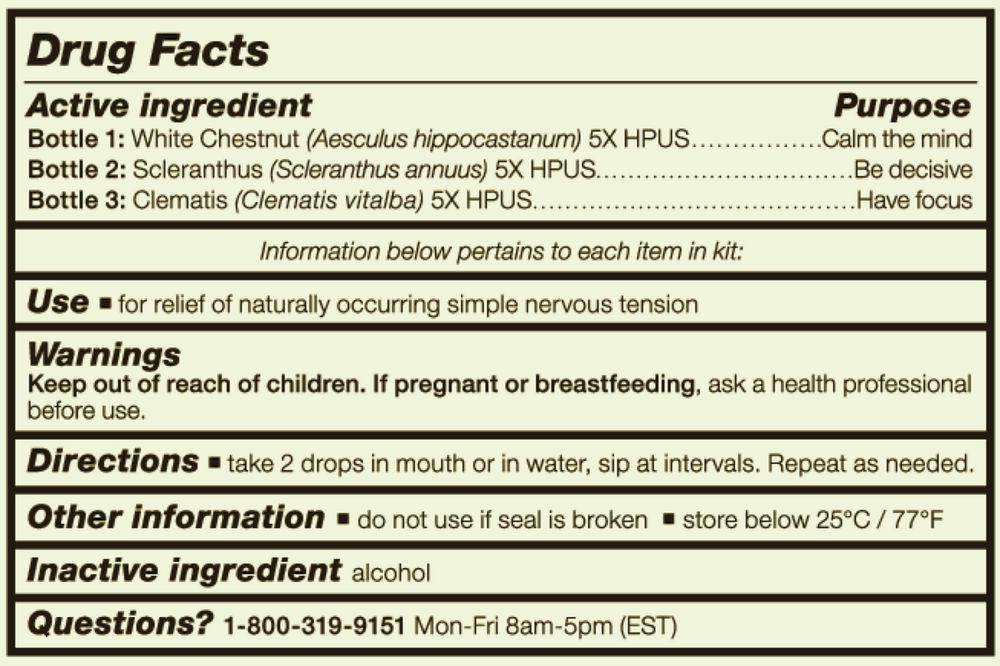 BACH® Clarity of Mind Kit