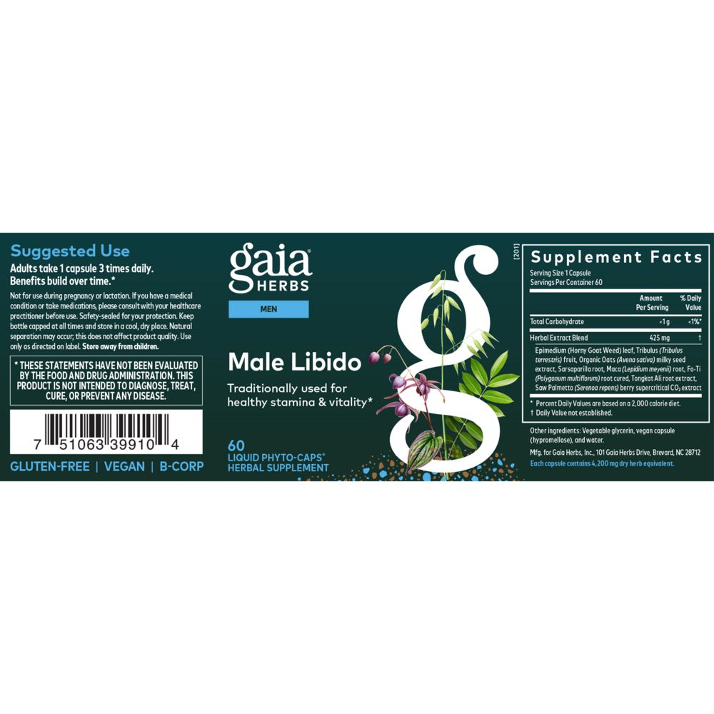 Male Libido Gaia Herbs