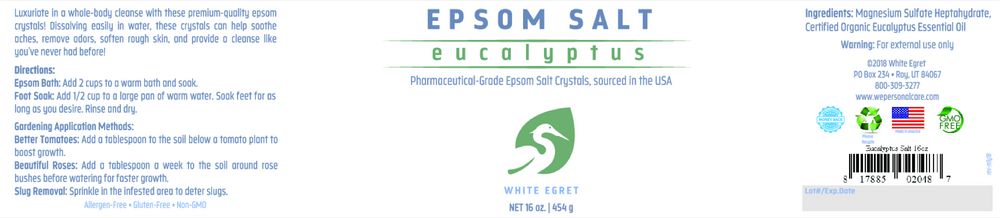 Epsom Salt- Eucalyptus