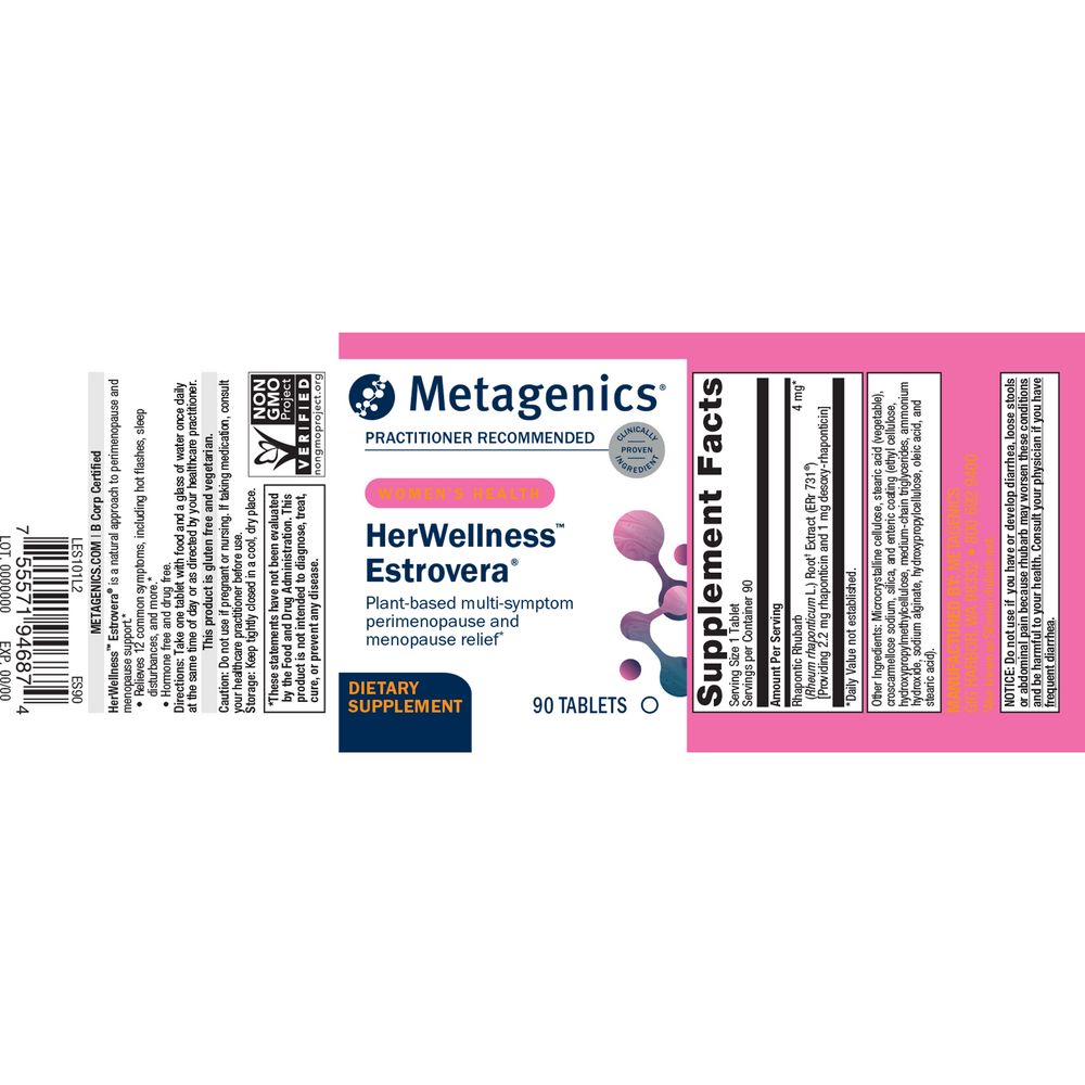 HerWellness™ Estrovera® Metagenics